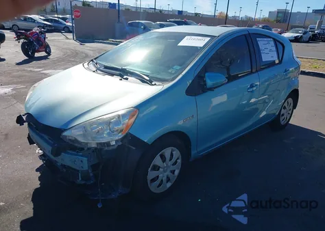 2012 Toyota Prius C Two z USA, uszkodzony, nr VIN JTDKDTB38C1016371